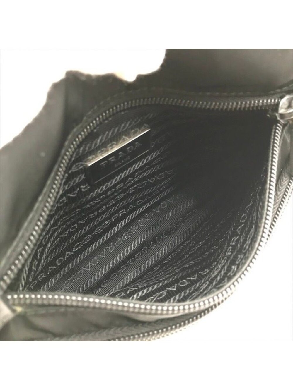 Prada Waist Pouch Nylon Tessuto Black - Picture 7 of 10